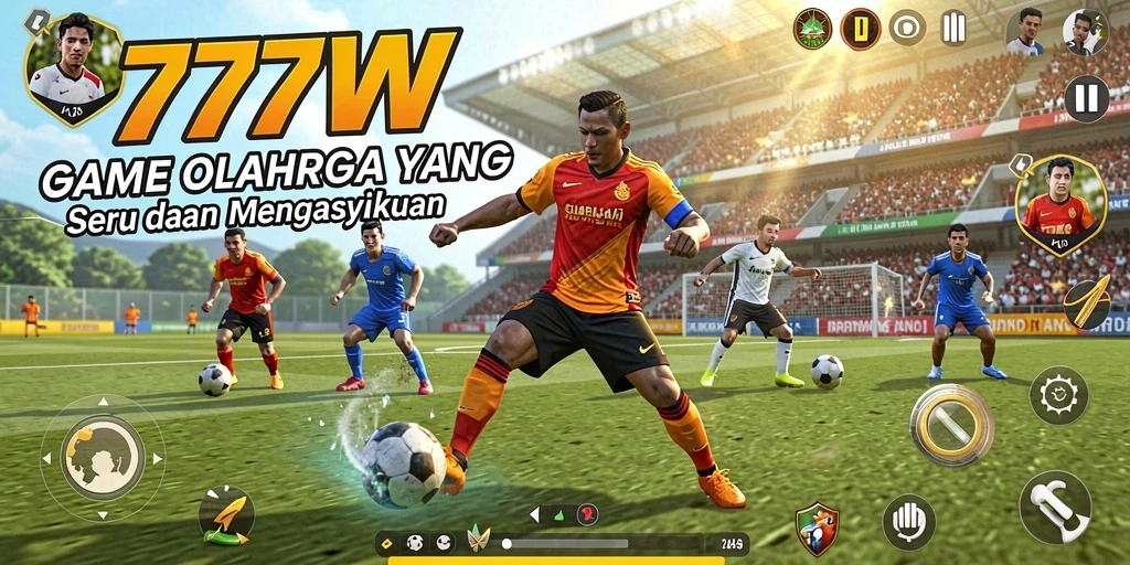 Tampilan utama dari gameplay 7777W yang seru dan menantang.