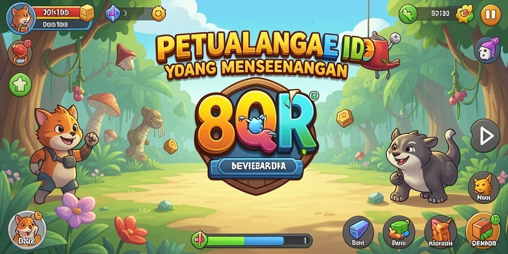 Tampilan gameplay <strong>8QR</strong> yang menarik dengan elemen Idle.
