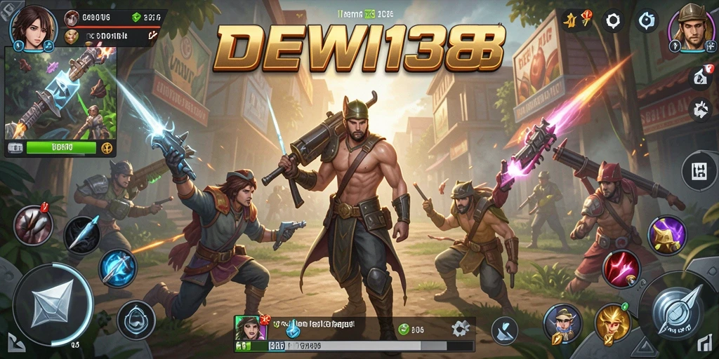 Screenshot DEWI138 menampilkan aksi gameplay yang menarik dan strategi permainan.