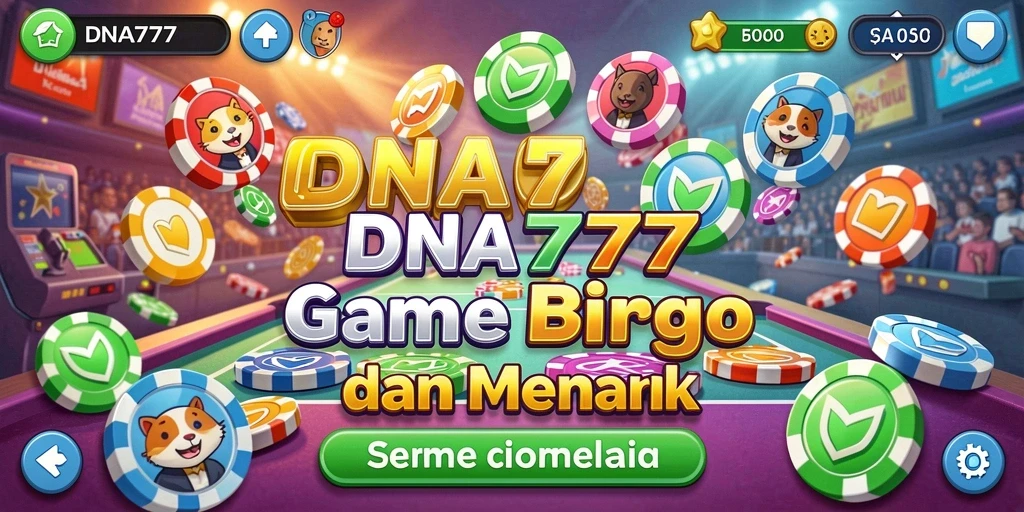 Tampilan menarik dari gameplay Bingo di DNA777