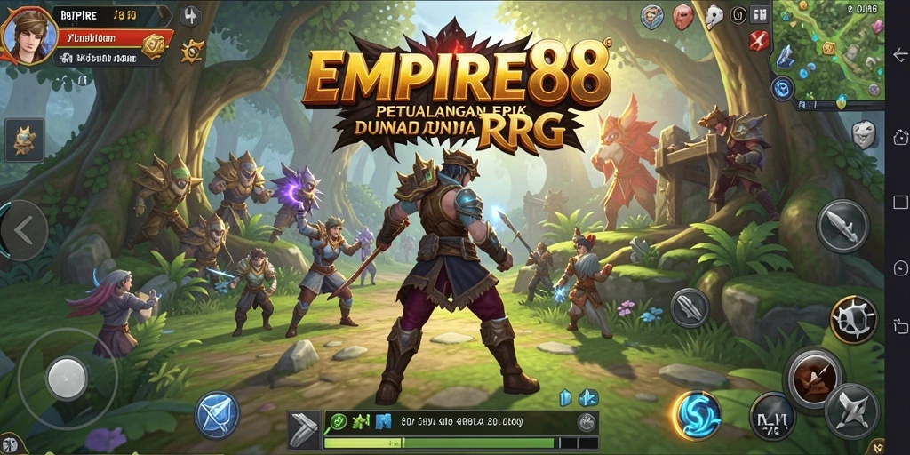 Tampilan gameplay EMPIRE88 yang menakjubkan dalam dunia RPG.