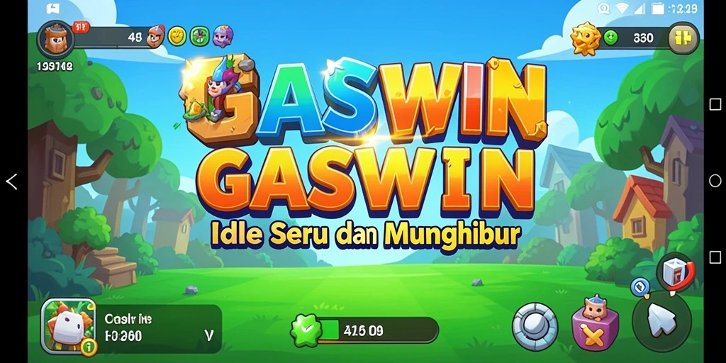 Tampilan gameplay GASWIN yang menarik dan menyenangkan.