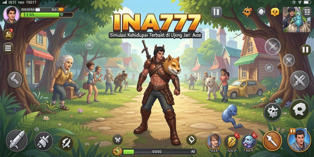 Tangkapan layar menunjukkan aksi gameplay simulasi yang menyenangkan.