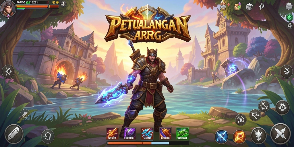 Tampilan gameplay MPO1221 yang menegangkan dan mendebarkan.