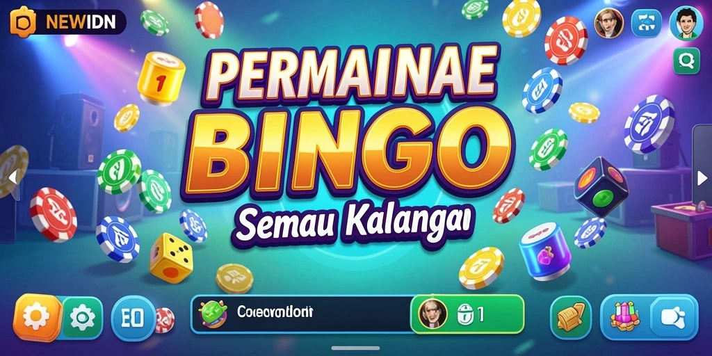 Tampilan gameplay yang menarik dari permainan Bingo di NEWIDN.