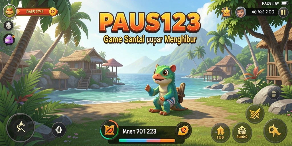 Tampilan utama gameplay PAUS123 yang seru dan menghibur.