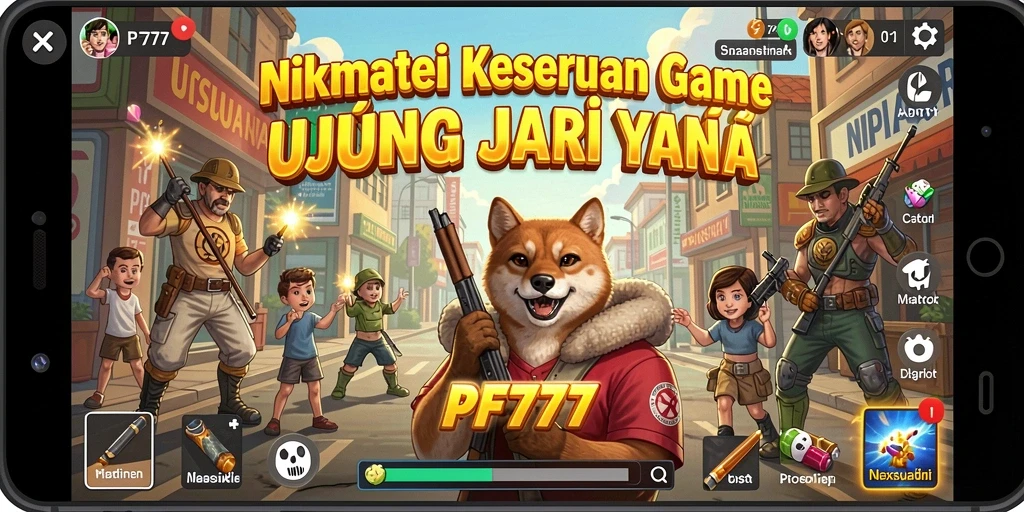 Gameplay PF777 yang penuh warna dan menyenangkan.