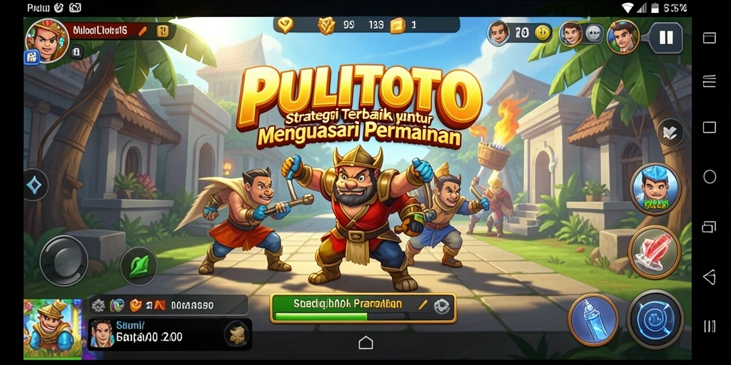 Tampilan gameplay PULITOTO yang menampilkan strategi mendalam.