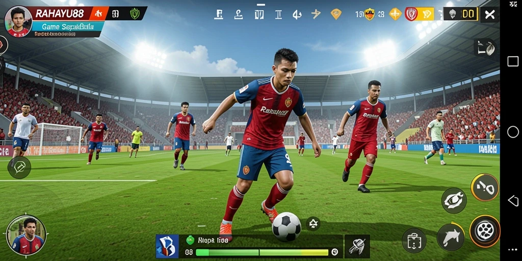 Tampilan gameplay realistik dalam RAHAYU88 yang menegangkan