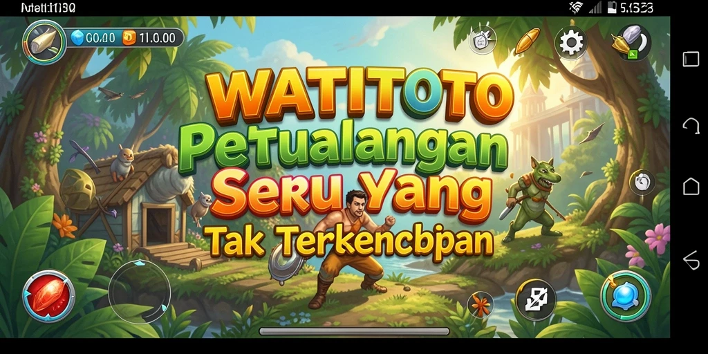 Tampilan gameplay petualangan WATITOTO yang menakjubkan.